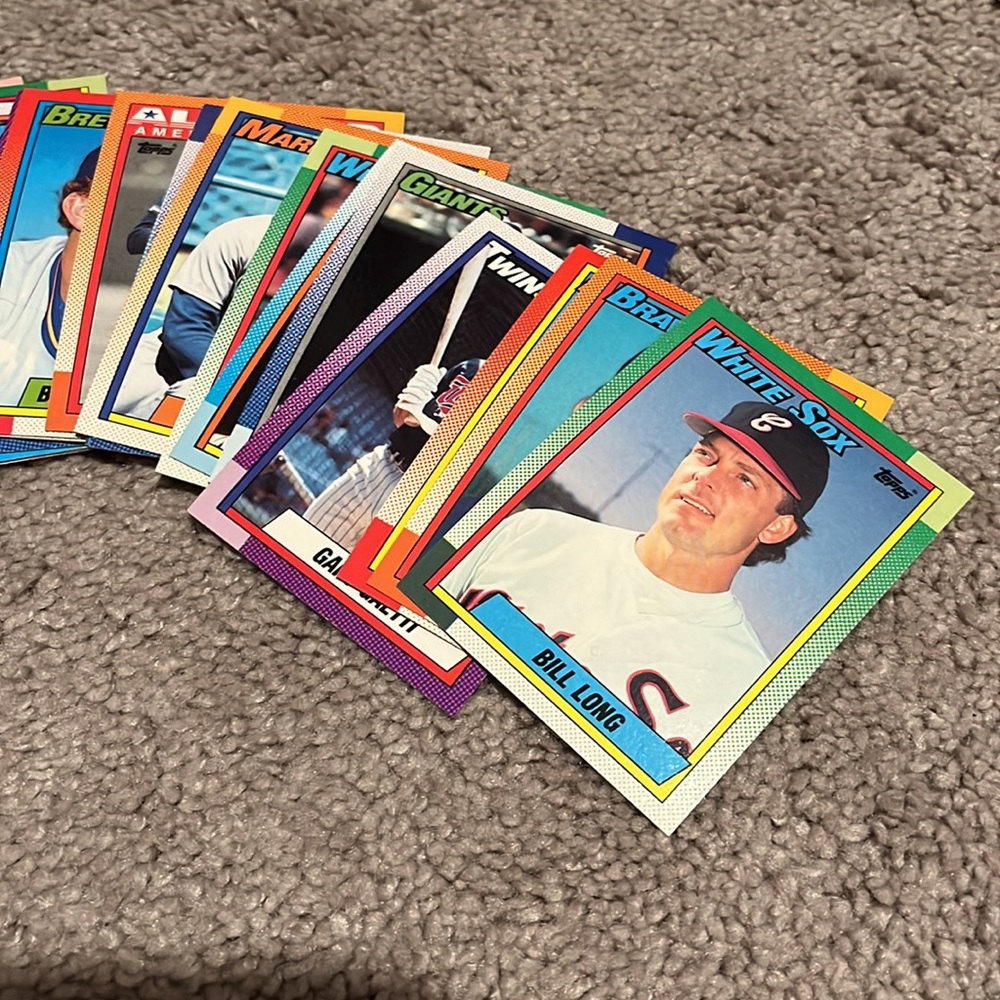 1990 TOPPS baseball card official complete set - Picture 4 of 7